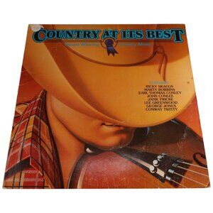Skaggs Robbins Strait Jones Country At Its Best (LP) K tel WU3550 Country 1984